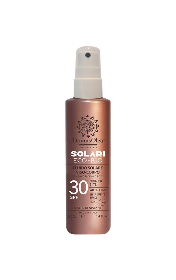 161 Domus Olea Toscana - Fluido Solare Viso Corpo - SPF 30