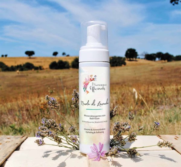 Mousse-detergente-corpo-nuvola-2022 - Maremma Officinalis - Nuvola Di Lavanda - Mousse Detergente Corpo