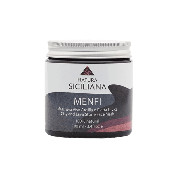 NaturaSiciliana_MENFI2 NATURA SICILIANA MASCHERA VISO PURIFICANTE ‘MENFI’ – ARGILLA & PIETRA LAVICA