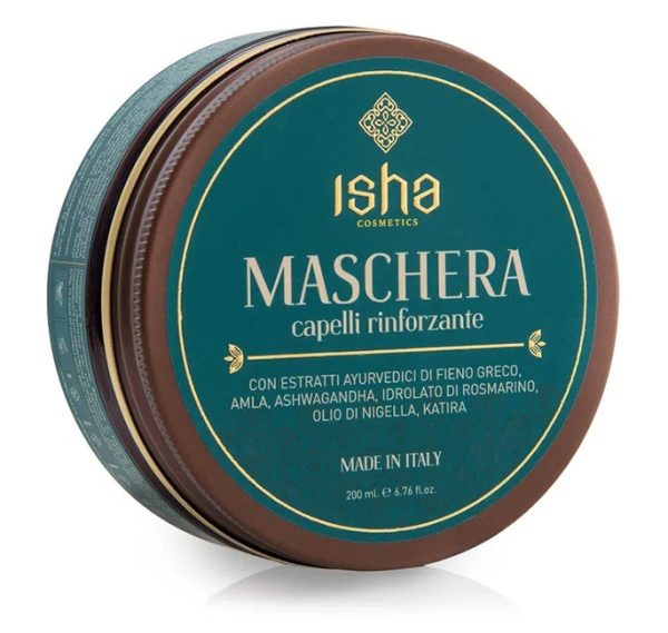 isha-cosmetics-maschera-capelli-rinforzante-naturale-vegetale-sapone-esclusivo-biologico Isha - Maschera Capelli Rinforzante