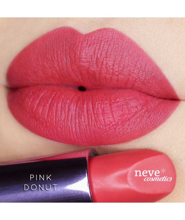 dessert-a-levres-pink-donut Neve Cosmetics - Rossetto Dessert à Lèvres - Pink Donut