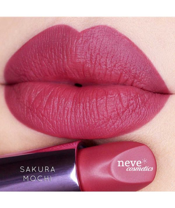 dessert-a-levres-sakura-mochi Neve Cosmetics – Rossetto Dessert à Lèvres - Sakura Mochi